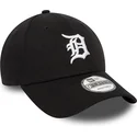 kapa-zaobljena-crna-podesiv-9forty-league-essential-detroit-tigers-mlb-new-era