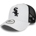 kapa-zaobljena-bijela-snapback-a-frame-league-essential-chicago-white-sox-mlb-new-era