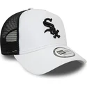 kapa-zaobljena-bijela-snapback-a-frame-league-essential-chicago-white-sox-mlb-new-era