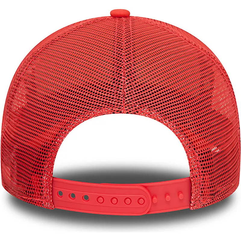 kapa-zaobljena-crvena-snapback-a-frame-league-essential-new-york-yankees-mlb-new-era