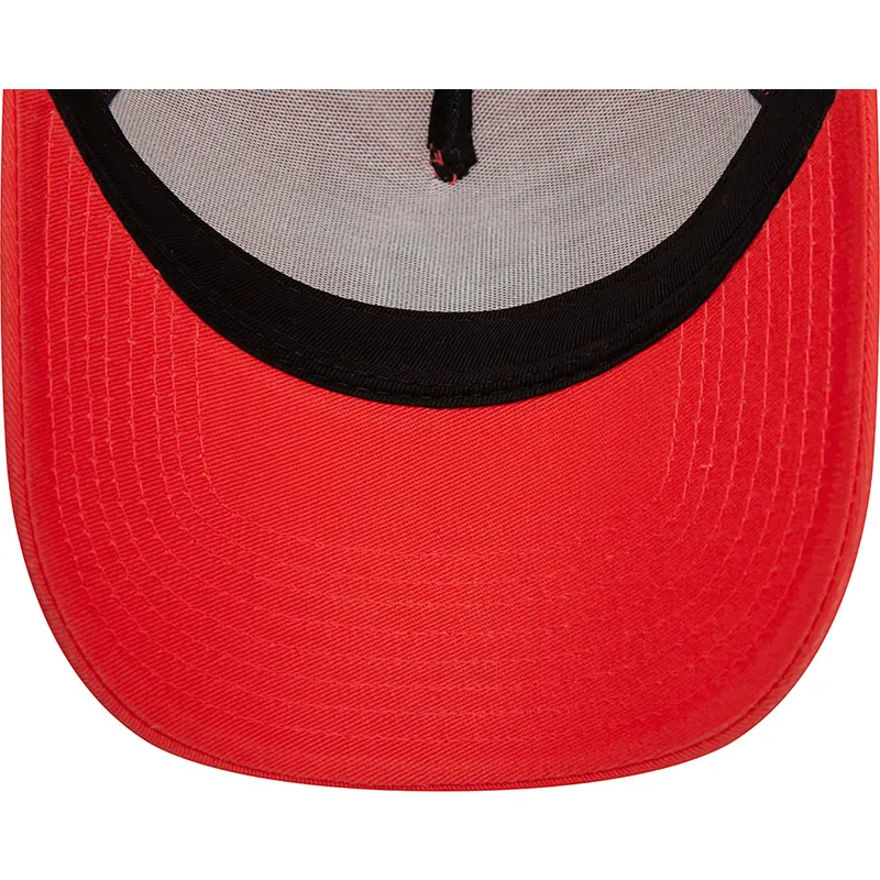 kapa-zaobljena-crvena-snapback-a-frame-league-essential-new-york-yankees-mlb-new-era