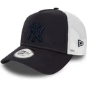 kapa-zaobljena-mornarsko-plava-snapback-a-frame-league-essential-new-york-yankees-mlb-new-era