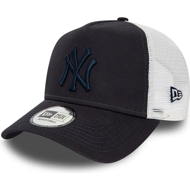 kapa-zaobljena-mornarsko-plava-snapback-a-frame-league-essential-new-york-yankees-mlb-new-era