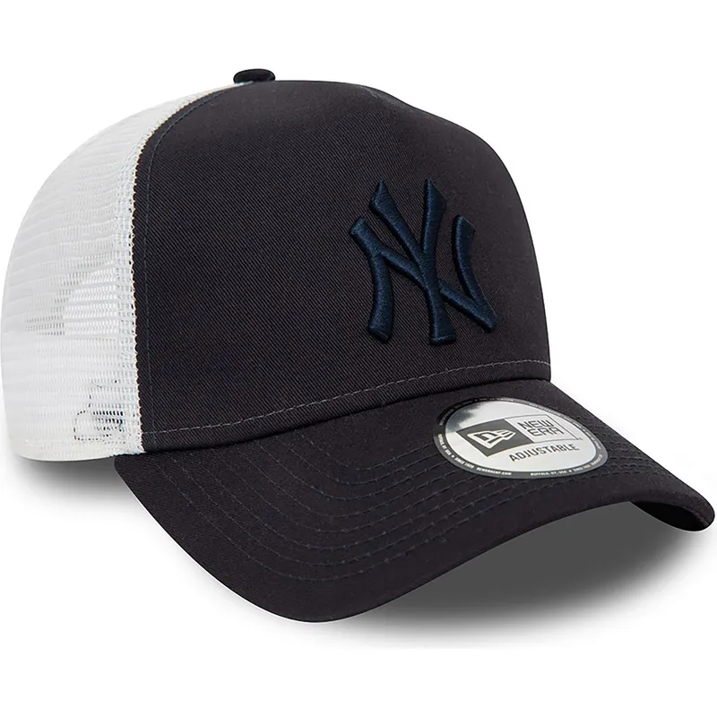 kapa-zaobljena-mornarsko-plava-snapback-a-frame-league-essential-new-york-yankees-mlb-new-era