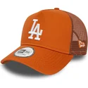 kapa-zaobljena-smeda-snapback-a-frame-league-essential-los-angeles-dodgers-mlb-new-era
