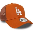 kapa-zaobljena-smeda-snapback-a-frame-league-essential-los-angeles-dodgers-mlb-new-era