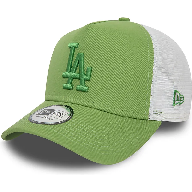 kapa-zaobljena-zelena-snapback-a-frame-league-essential-los-angeles-dodgers-mlb-new-era