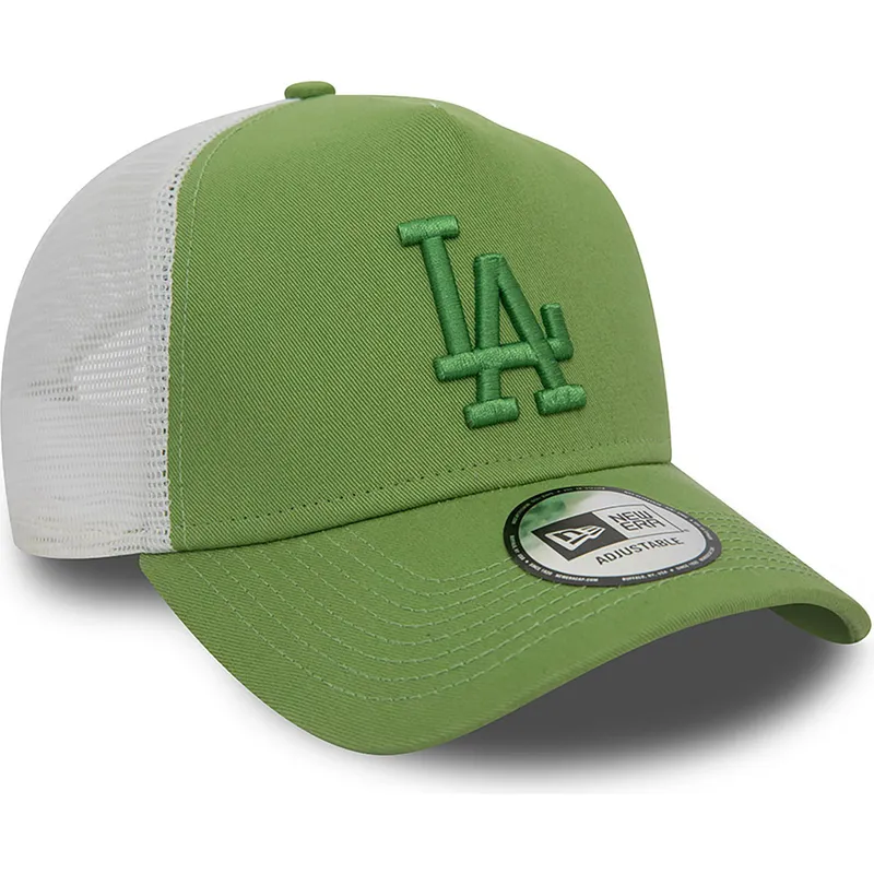 kapa-zaobljena-zelena-snapback-a-frame-league-essential-los-angeles-dodgers-mlb-new-era
