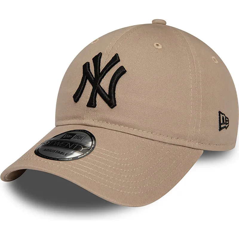 kapa-zaobljena-smeda-podesiv-9twenty-league-essential-new-york-yankees-mlb-new-era