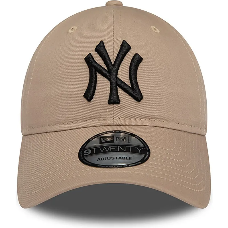 kapa-zaobljena-smeda-podesiv-9twenty-league-essential-new-york-yankees-mlb-new-era
