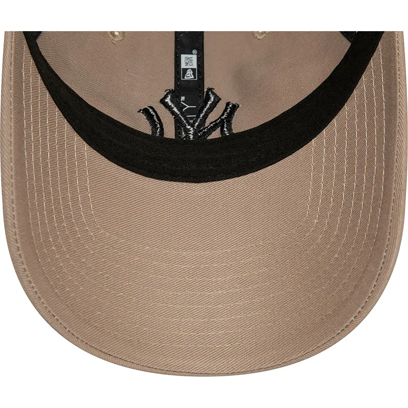 kapa-zaobljena-smeda-podesiv-9twenty-league-essential-new-york-yankees-mlb-new-era