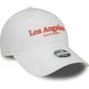 kapa-zaobljena-bijela-podesiv-9twenty-wordmark-los-angeles-california-new-era