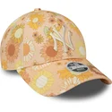 kapa-zaobljena-narancasta-podesiv-9forty-floral-all-over-print-new-york-yankees-mlb-new-era