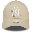 kapa-zaobljena-bez-podesiv-9forty-flower-new-york-yankees-mlb-new-era
