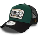 kapa-zaobljena-zelena-snapback-a-frame-patch-motorsport-new-era
