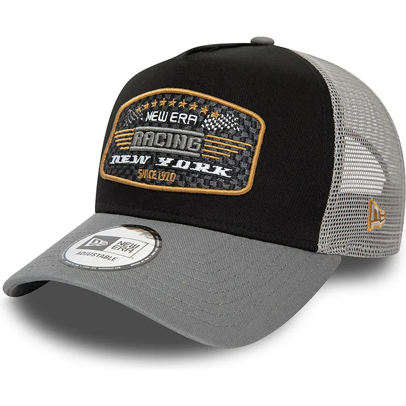 kapa-zaobljena-crna-snapback-a-frame-patch-new-york-racing-new-era