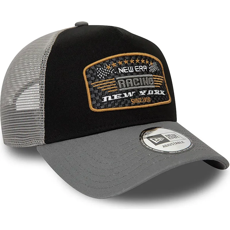 kapa-zaobljena-crna-snapback-a-frame-patch-new-york-racing-new-era