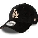 kapa-zaobljena-crna-podesiv-9forty-cord-los-angeles-dodgers-mlb-new-era