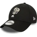 new-era-curved-brim-9forty-minor-league-lansing-lugnuts-milb-black-adjustable-cap