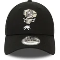 kapa-zaobljena-crna-podesiv-9forty-minor-league-lansing-lugnuts-milb-new-era