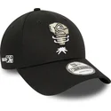 new-era-curved-brim-9forty-minor-league-lansing-lugnuts-milb-black-adjustable-cap