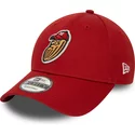 new-era-curved-brim-9forty-minor-league-modesto-nuts-milb-red-adjustable-cap