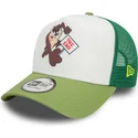 kapa-zaobljena-zelena-snapback-a-frame-frame-character-tasmania-looney-tunes-new-era