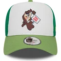 kapa-zaobljena-zelena-snapback-a-frame-frame-character-tasmania-looney-tunes-new-era