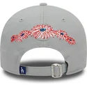 kapa-zaobljena-siva-podesiv-9forty-flower-icon-los-angeles-dodgers-mlb-new-era