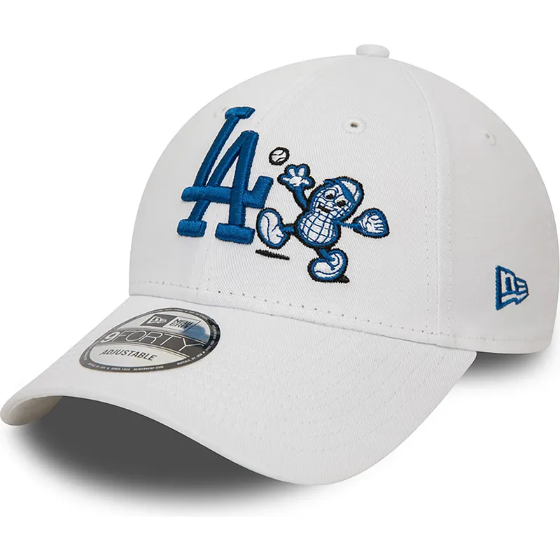 kapa-zaobljena-bijela-podesiv-9forty-food-character-los-angeles-dodgers-mlb-new-era kapa-zaobljena-bijela-podesiv-9forty-food-character-los-angeles-dodgers-mlb-new-era