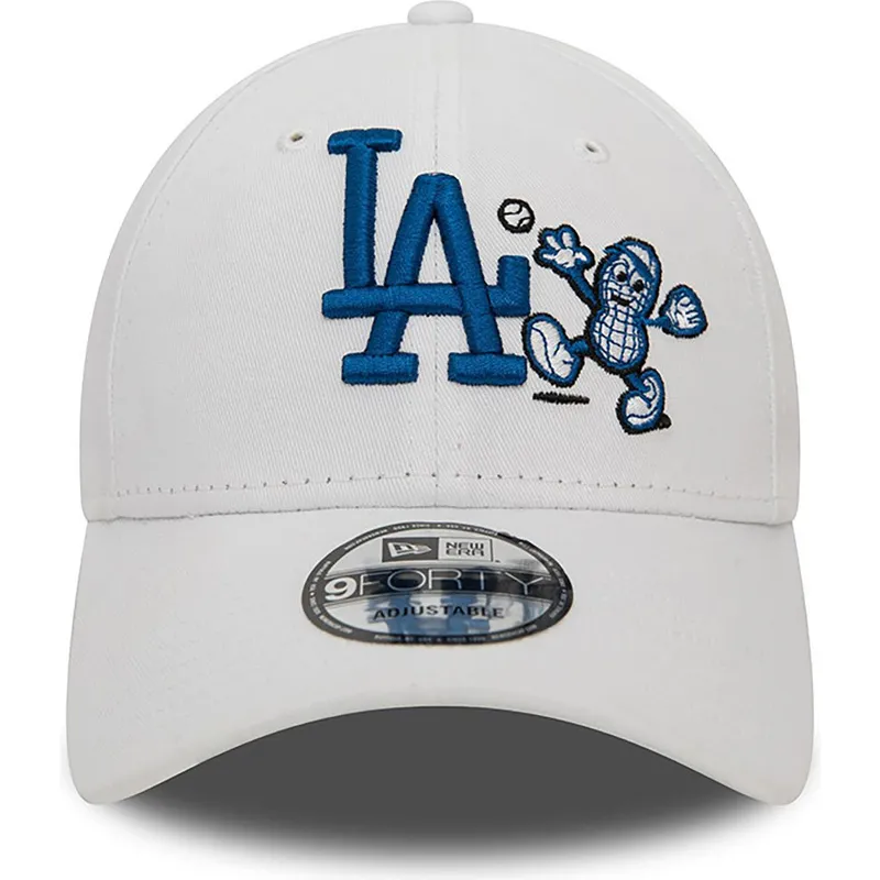 kapa-zaobljena-bijela-podesiv-9forty-food-character-los-angeles-dodgers-mlb-new-era kapa-zaobljena-bijela-podesiv-9forty-food-character-los-angeles-dodgers-mlb-new-era