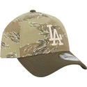 kapa-zaobljena-maskirni-snapback-9forty-a-frame-two-tone-tiger-los-angeles-dodgers-mlb-new-era