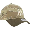 kapa-zaobljena-maskirni-snapback-9forty-a-frame-two-tone-tiger-new-york-yankees-mlb-new-era