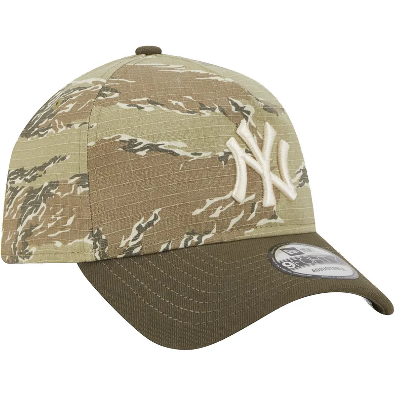 kapa-zaobljena-maskirni-snapback-9forty-a-frame-two-tone-tiger-new-york-yankees-mlb-new-era