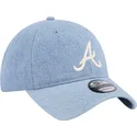 kapa-zaobljena-plava-podesiv-9twenty-washed-denim-atlanta-braves-mlb-new-era