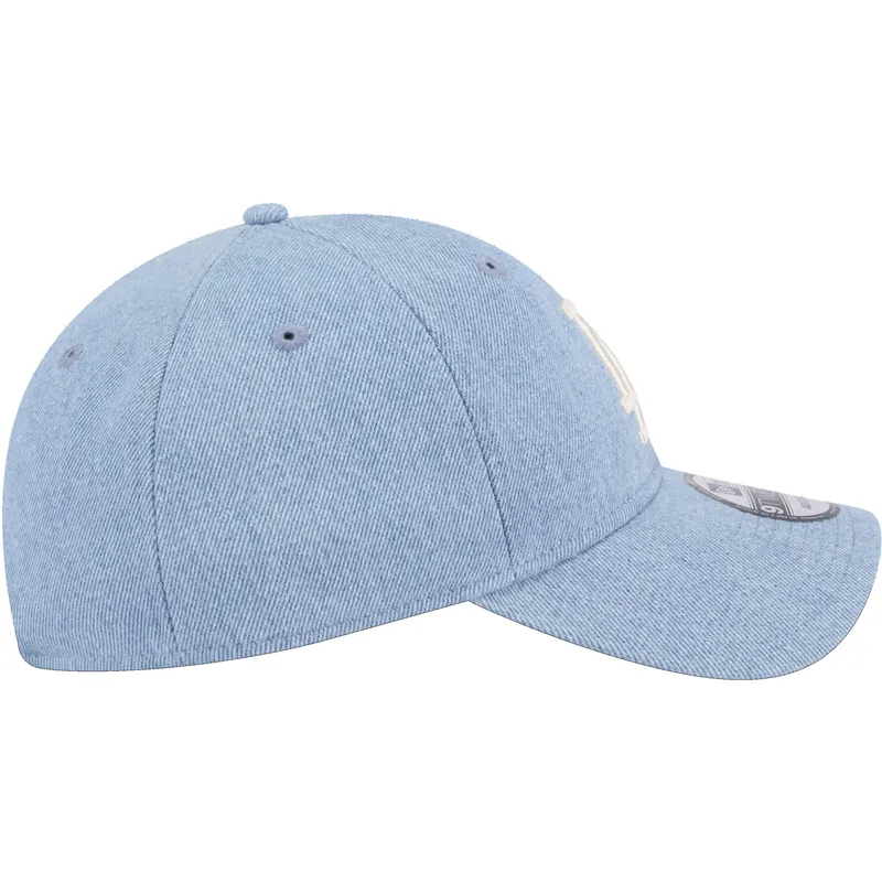 kapa-zaobljena-plava-podesiv-9twenty-washed-denim-los-angeles-dodgers-mlb-new-era