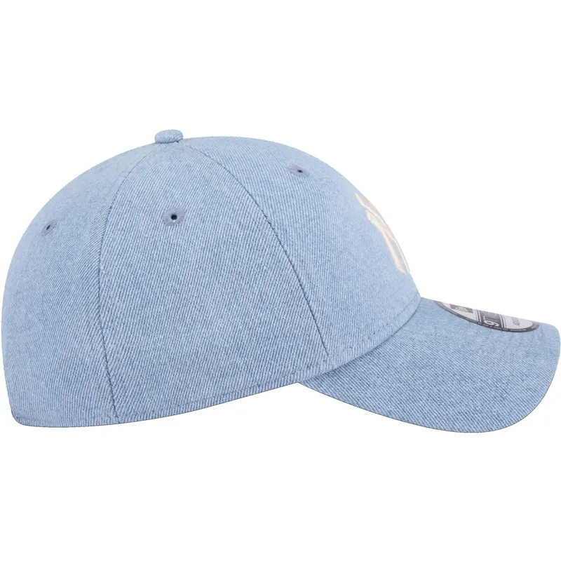 kapa-zaobljena-plava-podesiv-9twenty-washed-denim-new-york-yankees-mlb-new-era
