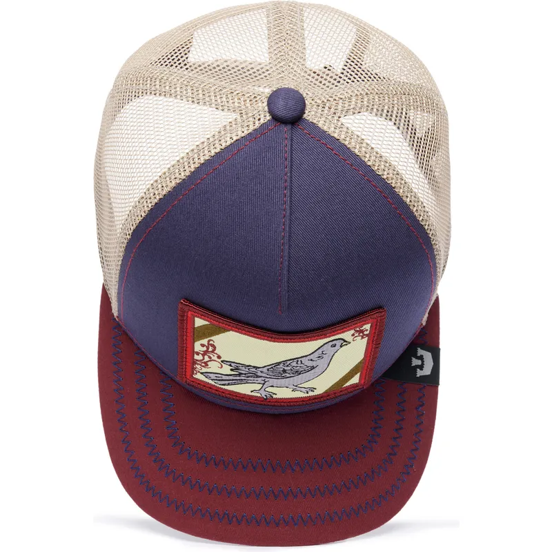 kapa-zaobljena-visebojno-snapback-ye-olde-birdie-the-farm-retro-classic-the-farm-goorin-bros