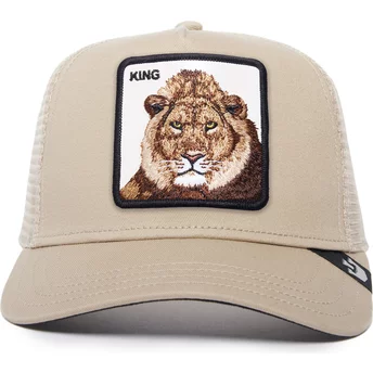 Goorin Bros. The King Lion The Farm Beige Trucker Hat