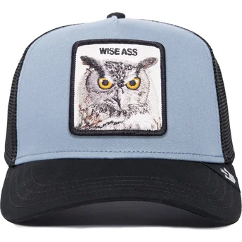 kapa-zaobljena-plava-snapback-wise-ass-owl-the-farm-premium-the-farm-goorin-bros