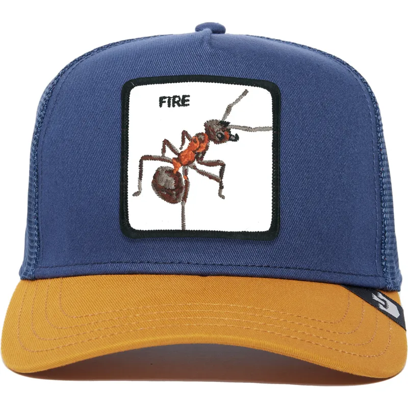 cap-zaobljena-blue-snapback-the-farm-de-goorin-bros