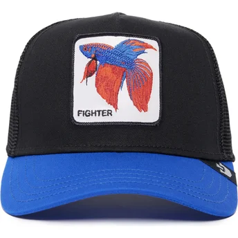 Kapa zaobljena crna snapback Siam Fighter The Farm Premium The Farm Goorin Bros.