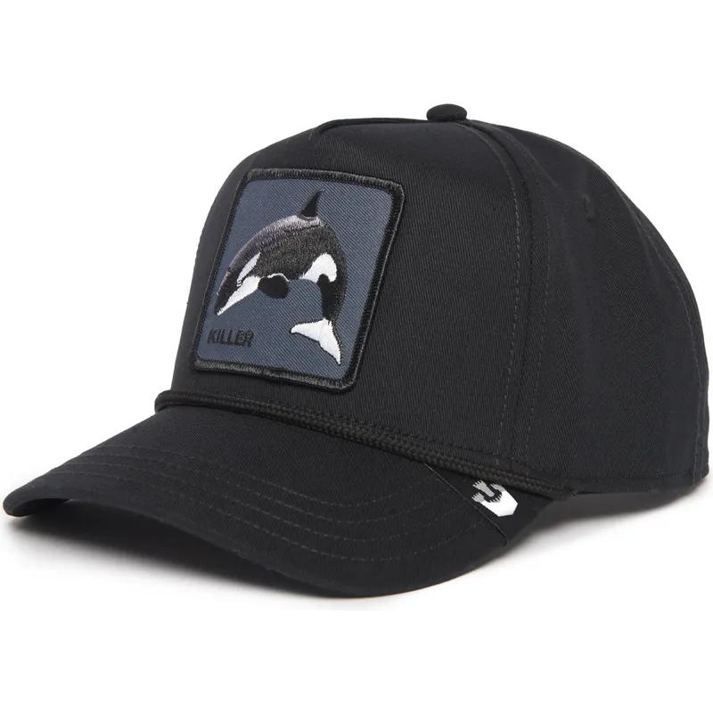 kapa-zaobljena-crna-snapback-killer-whale-100-the-farm-all-over-canvas-the-farm-goorin-bros