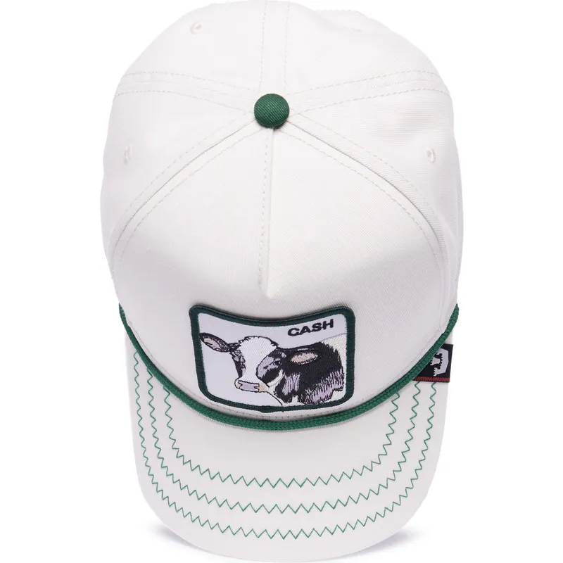 kapa-zaobljena-bijela-snapback-cash-cow-100-the-farm-all-over-canvas-the-farm-goorin-bros