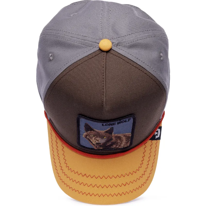 kapa-zaobljena-visebojno-snapback-lone-wolf-100-the-farm-all-over-canvas-the-farm-goorin-bros