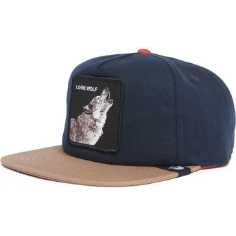 Cap ravna navy blue snapback The Farm de Goorin Bros.