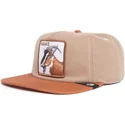 kapa-ravna-smeda-snapback-goat-alpine-base-the-farm-flats-the-farm-goorin-bros