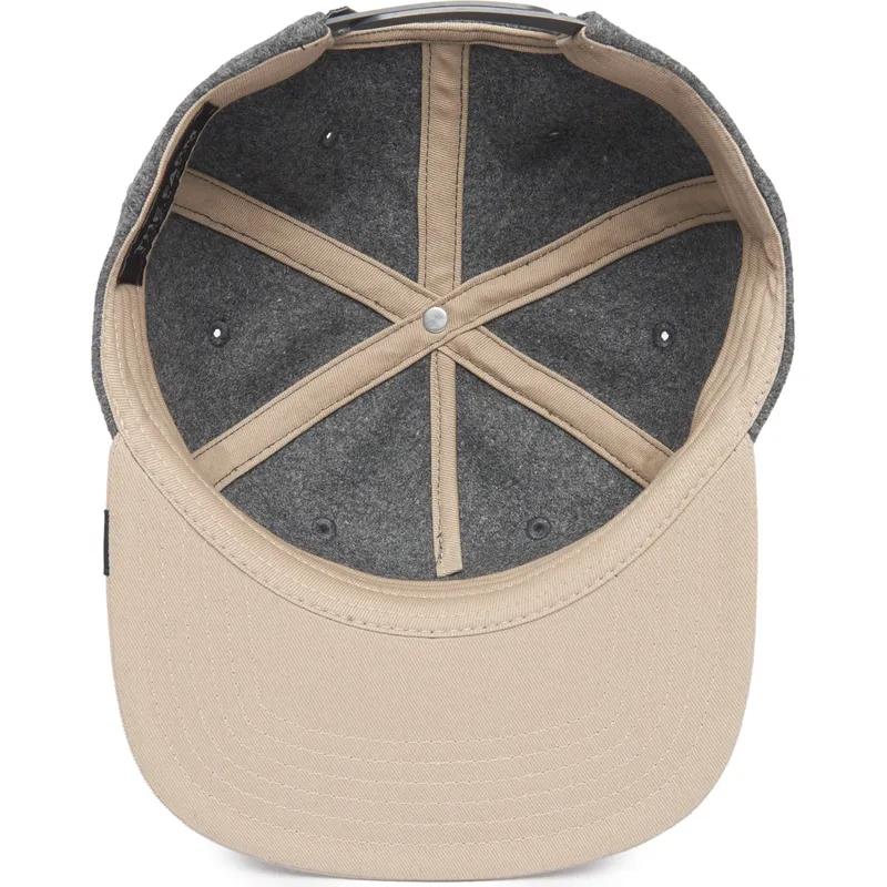 kapa-ravna-siva-snapback-black-sheep-flock-mountain-the-farm-flats-the-farm-goorin-bros