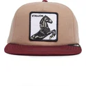 kapa-ravna-smeda-snapback-stallion-free-rider-the-farm-flats-the-farm-goorin-bros