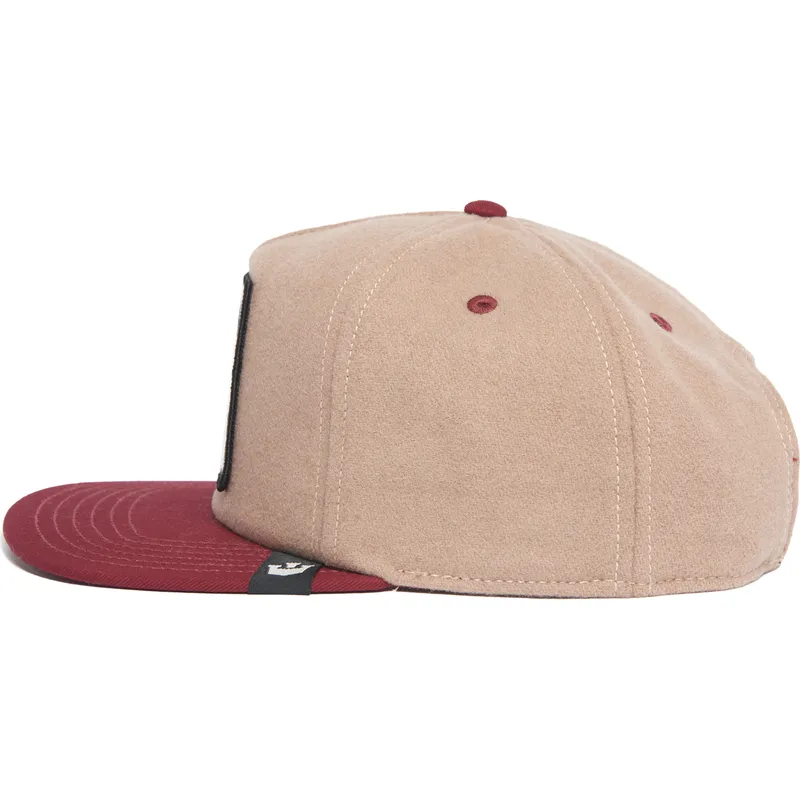 kapa-ravna-smeda-snapback-stallion-free-rider-the-farm-flats-the-farm-goorin-bros